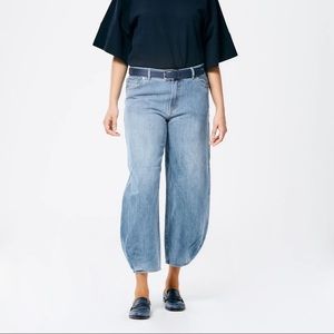 [SOLD] Tibi Classic Wash Denim Brancusi Jean, Size 27